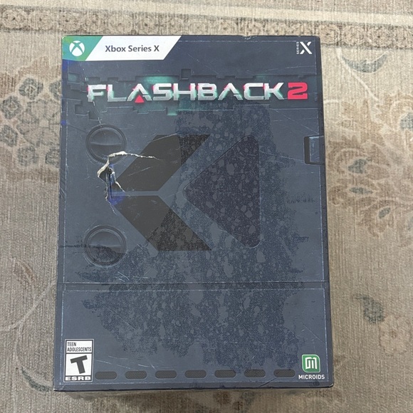 Flashback 2 Collectors Edition Xbox Series X Brand New Sealed (Front box damage)